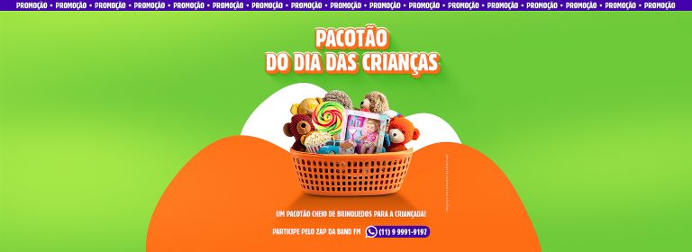 Leia mais sobre o artigo PACOTÃO DO DIA DAS CRIANÇAS