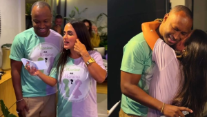Leia mais sobre o artigo Thiaguinho e Carol Peixinho fazem chá revelação e anunciam sexo do primeiro filho